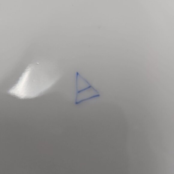 Antique Paris Porcelain Handpainted Footed Centerpiece Tazza Bowl Persian Motif - Picture 6 of 9